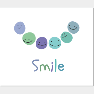 Smile Posters and Art